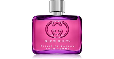 gucci guilty noir|gucci guilty elixir pour femme.